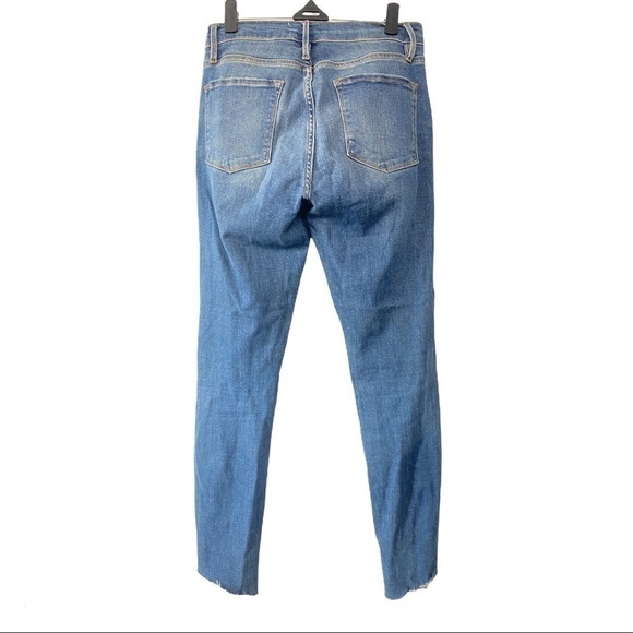 Rework Frame Denim Le Skinny De Jeanne Size 27 - Picture 7 of 11